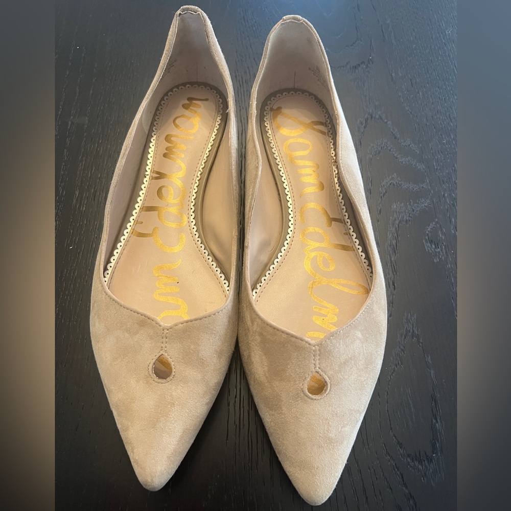 Sam Edelman Brown Suede Flats size 9